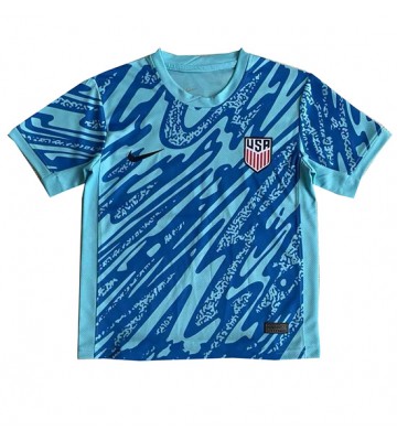 United States Goalkeeper Replica Home Stadium Shirt Copa America 2024 Short Sleeve